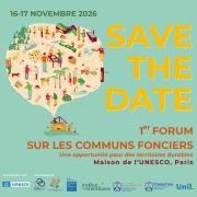 FR Save the date_Forum sur les communs fonciers